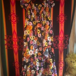 Torrid Multicolor Floral Dress